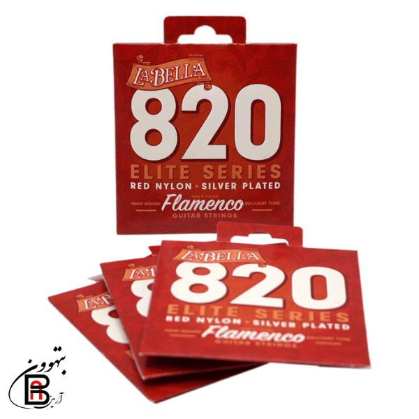 سیم گیتار فلامینکو لابلا مدل La Bella 820 — تصویر ۳
