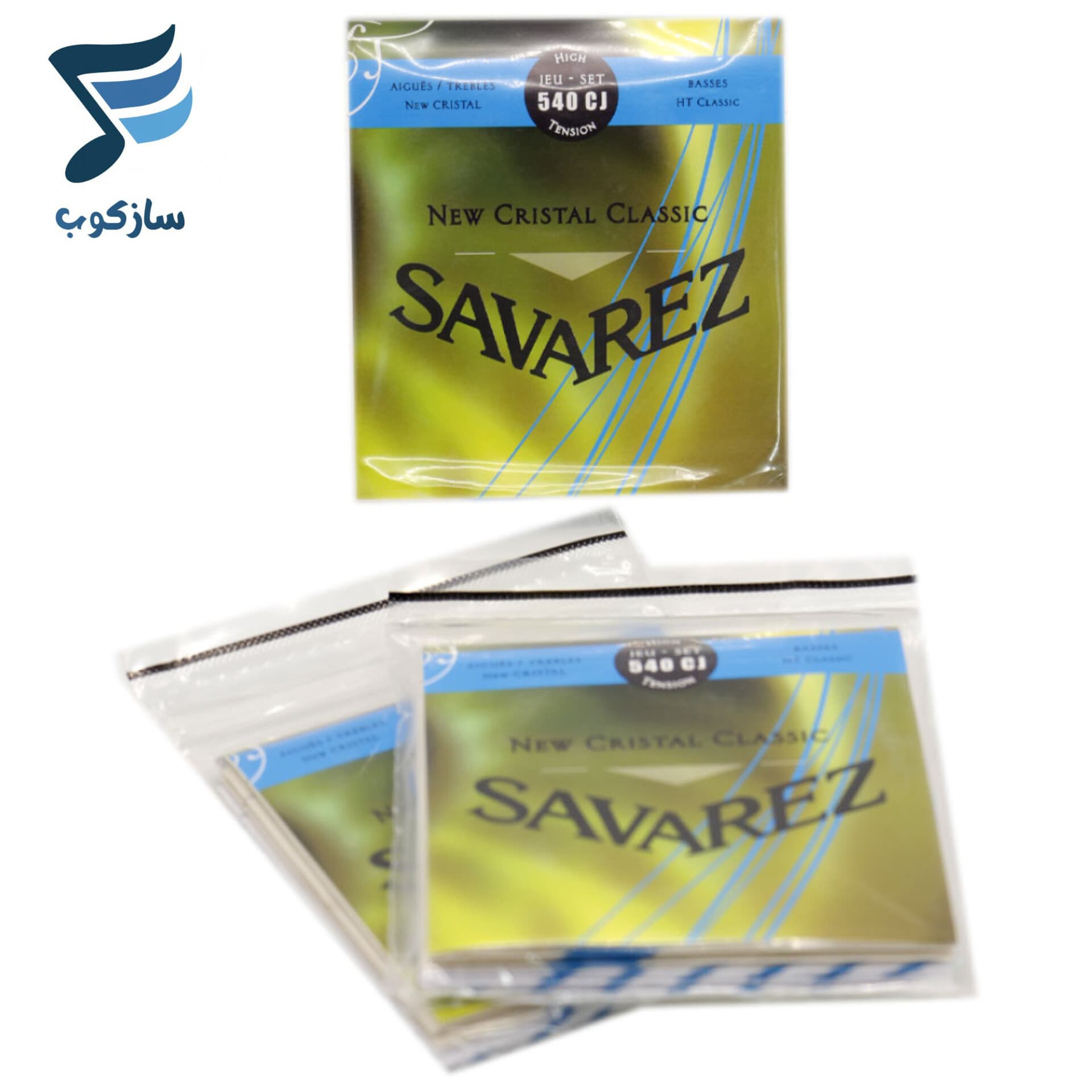 سیم گیتار کلاسیک savarez مدل 540CJ — تصویر ۱۱