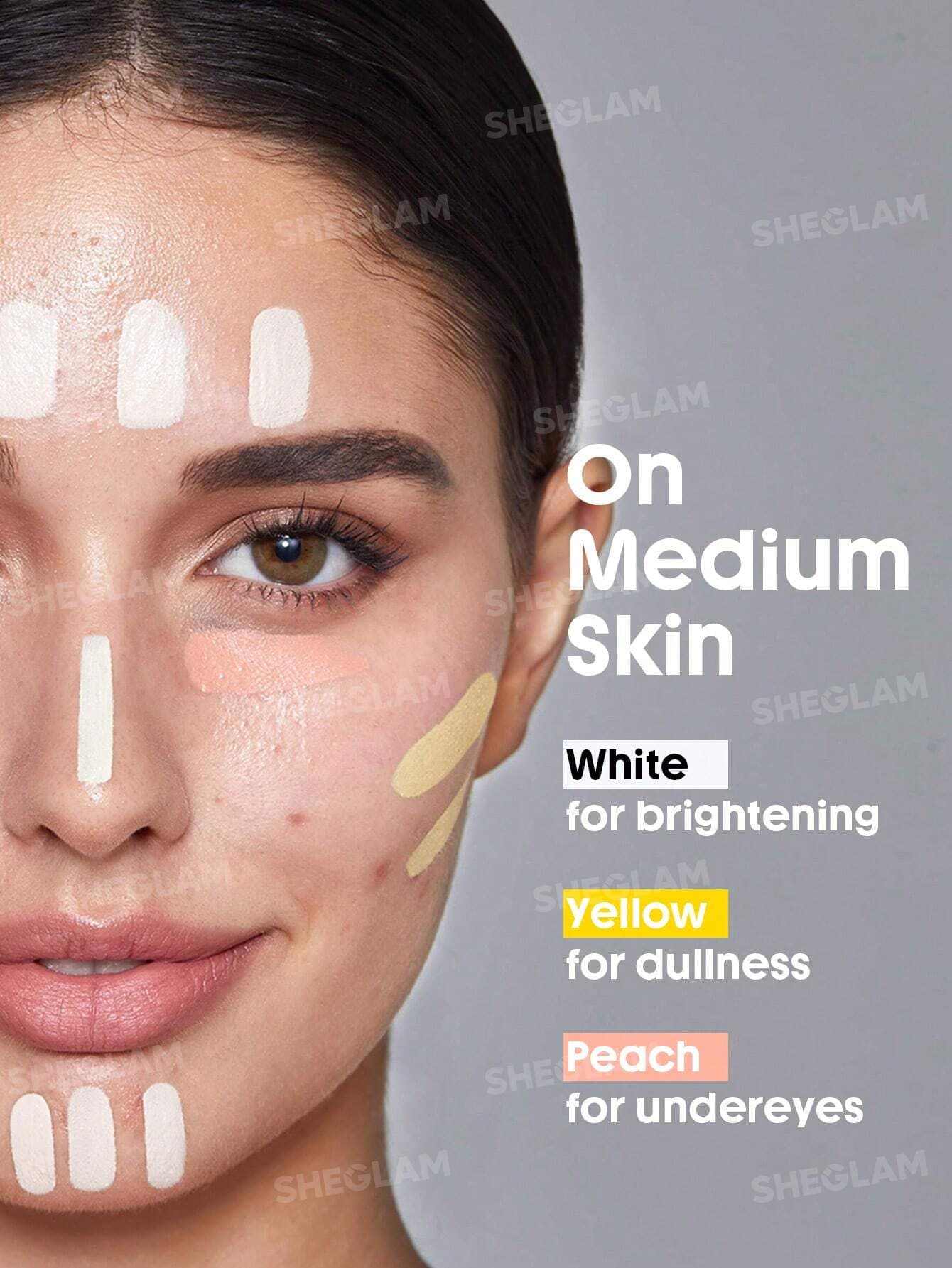 کانسیلر رنگی سر اسفنجی شیگلم COMPLEXION BOOST رنگ Purple — تصویر ۵