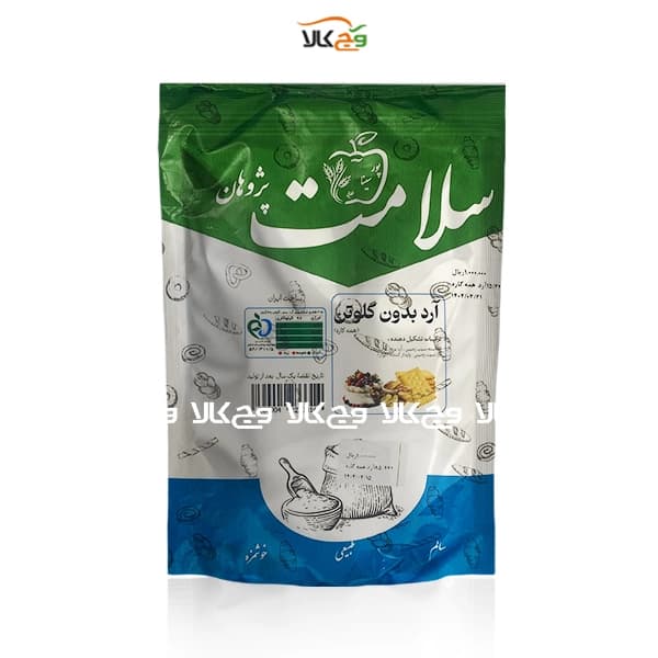 آرد بدون گلوتن سلامت پژوهان – 750 گرمی