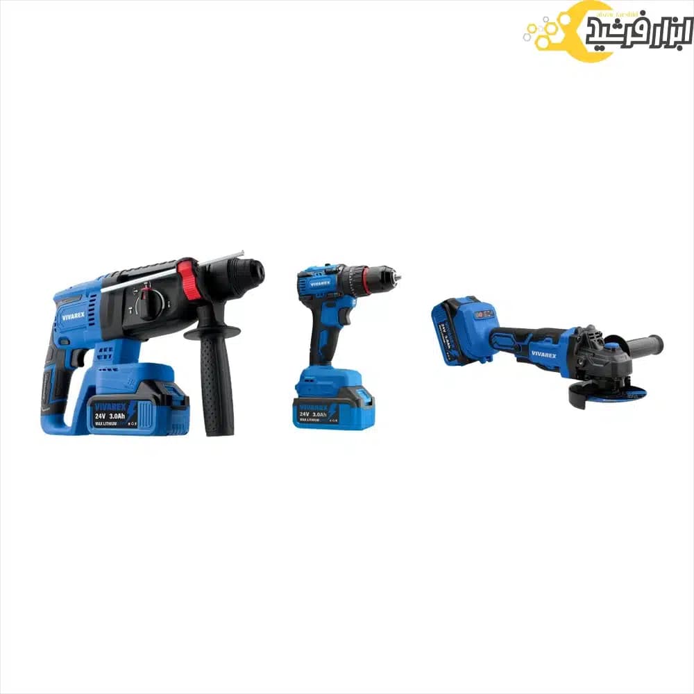 کیت شارژی براشلس ویوارکس سه عددی VR2403-BCK
