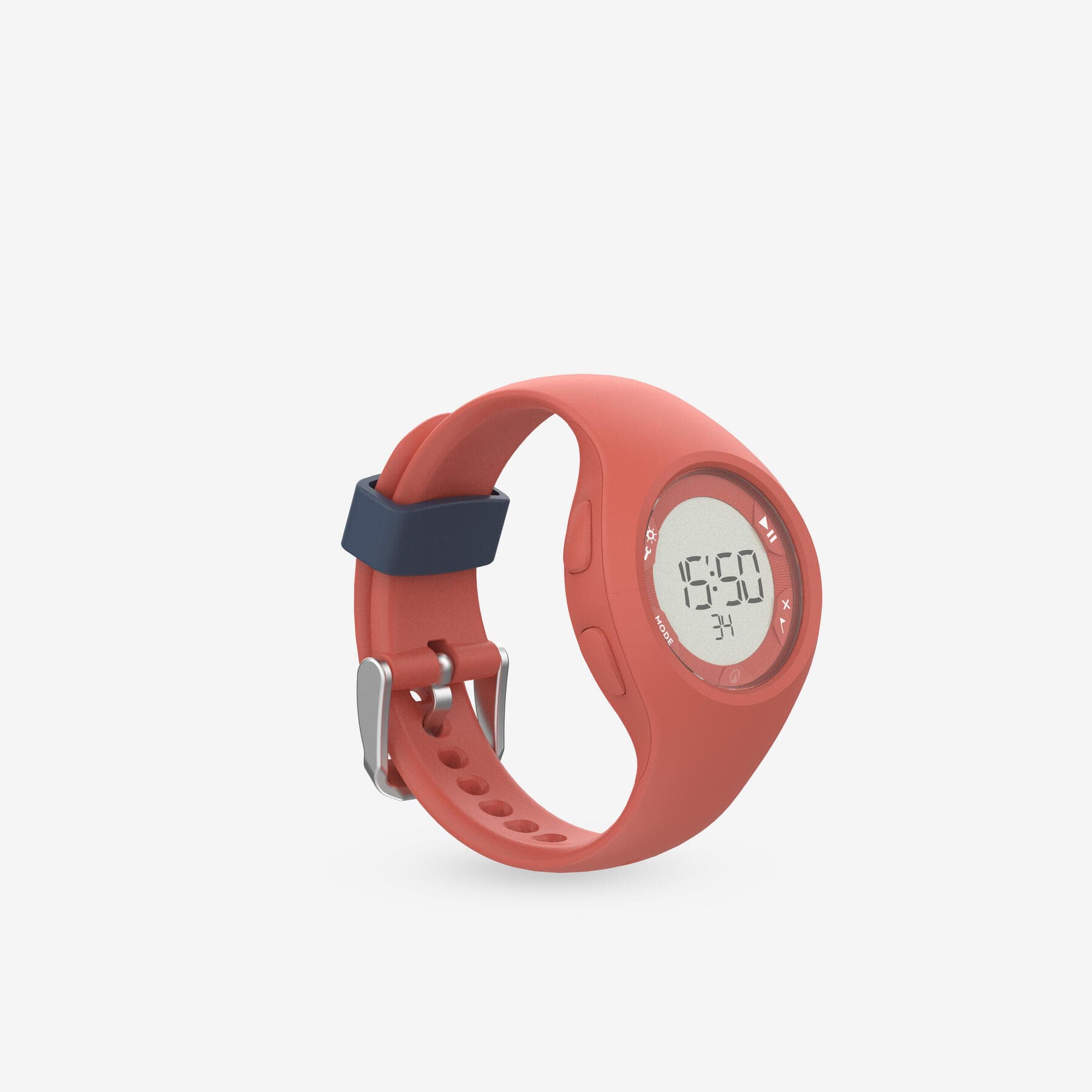 ساعت ورزشی دکتلون Decathlon Stopwatch W200 S – Coral — تصویر ۵