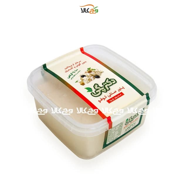 پنیر سویا توفو با زیره بدون گلوتن و کلسترول دکتر پگی – 450گرمی