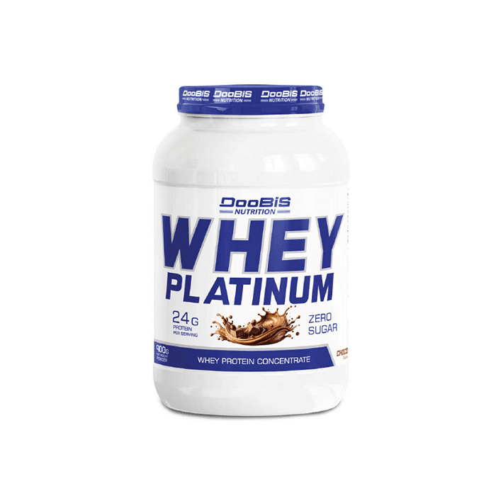 پودر پروتئین وی پلاتینیوم ۹۰۰ گرمی دوبیس شکلاتی Doobis whey platinum 900 g powder