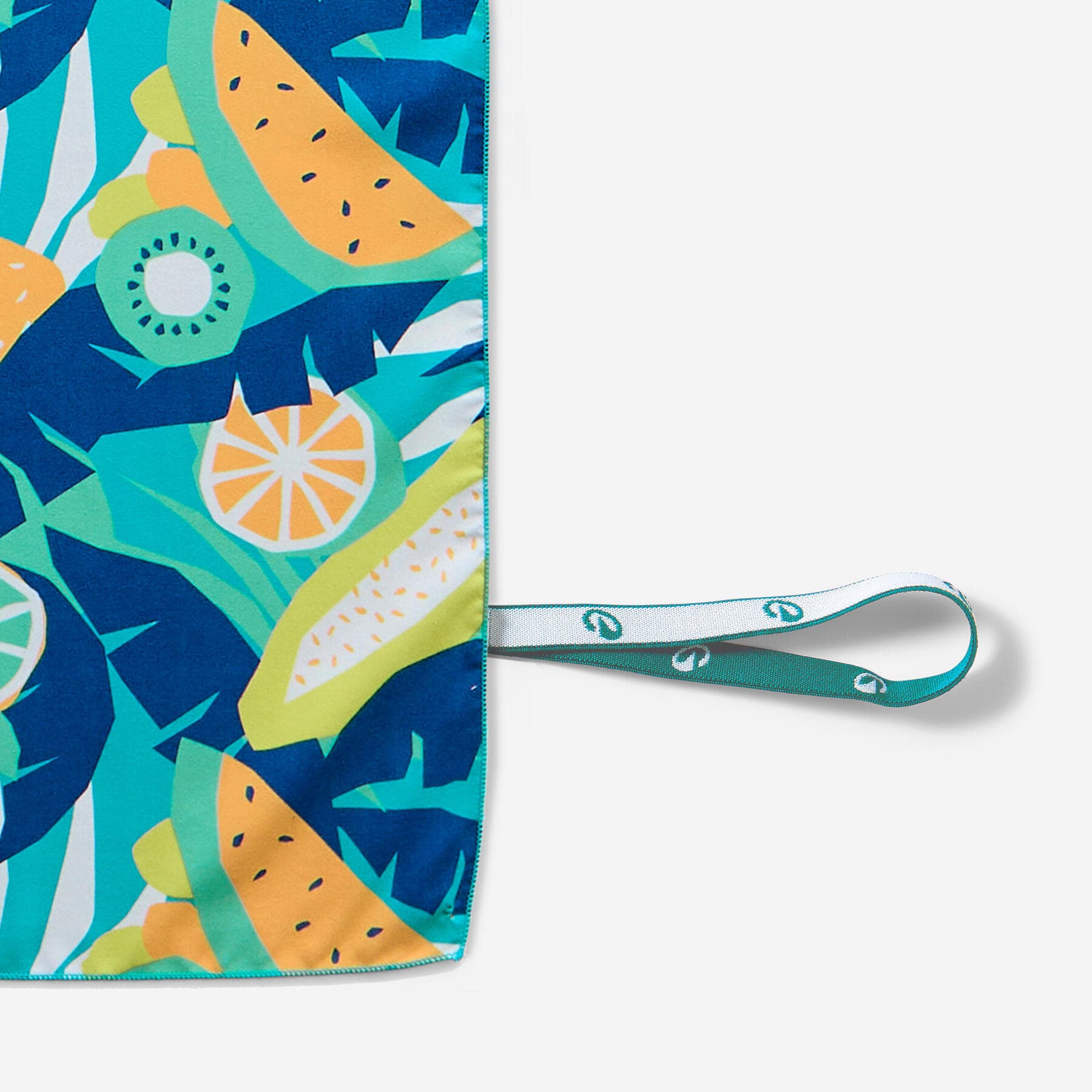 حوله نابایجی مایکروفایبر دکتلون – طرحدار Nabaiji Microfiber Towel – XL Length – Blue/Green – 110 × 175 cm — تصویر ۴