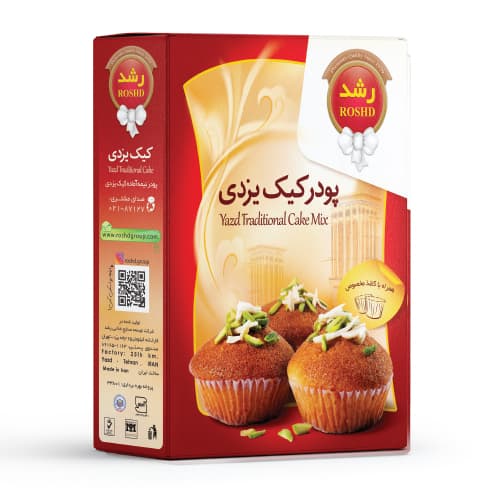 پودر کیک یزدی رشد - لوازم قنادی نوین پلاس