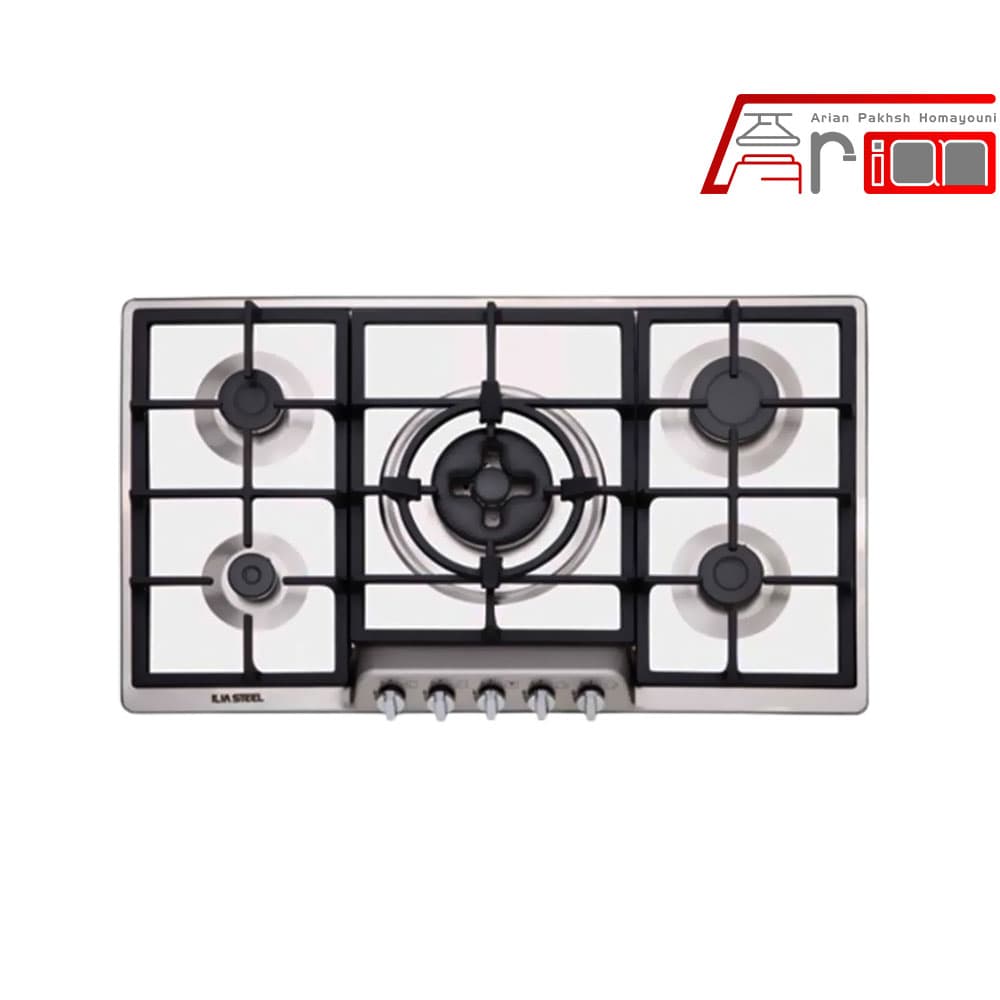 اجاق گاز صفحه ای ایلیا استیل مدل S502