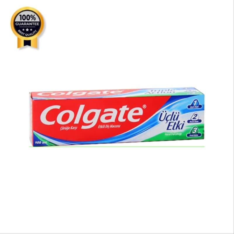 خمیردندان کولگیت Colgate اورجینال مدل uclu etk حجم 100 میل