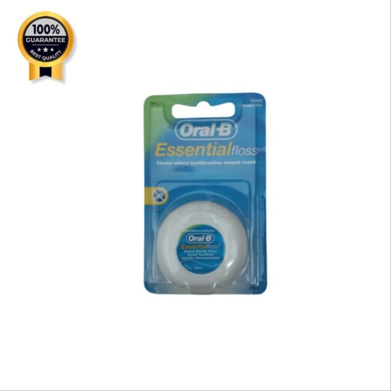 نخ دندان نعنایی اورال بی Oral-b اورجینال مدل Essential floss سایز 50 متر