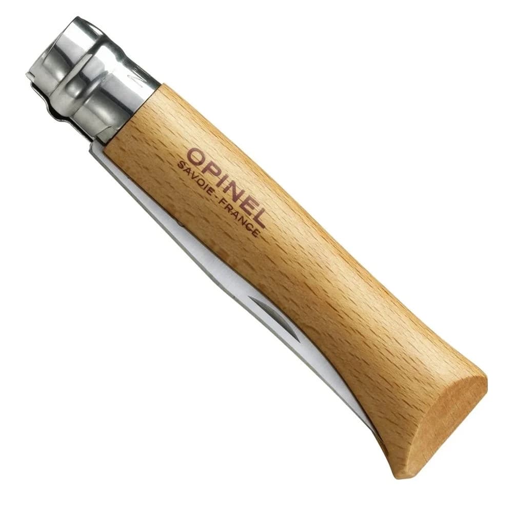چاقو اپینل 10 استنلس با چوب پنبه باز کن Opinel No.10 Corkscrew Stainless Steel Folding Knife — تصویر ۵