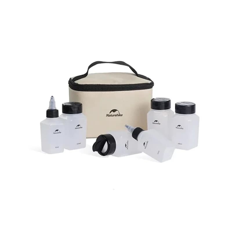ست ادویه پاش نیچرهایک – 6 تکه NatureHike (Shiwei) portable seasoning bottle set – CNH22CJ043