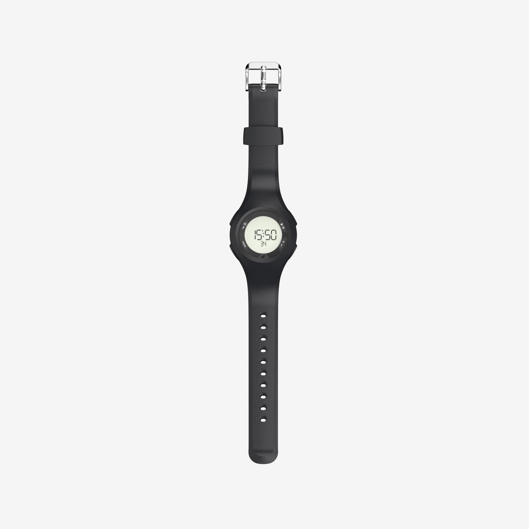 ساعت ورزشی دکتلون Decathlon Stopwatch W200 M – Black — تصویر ۳