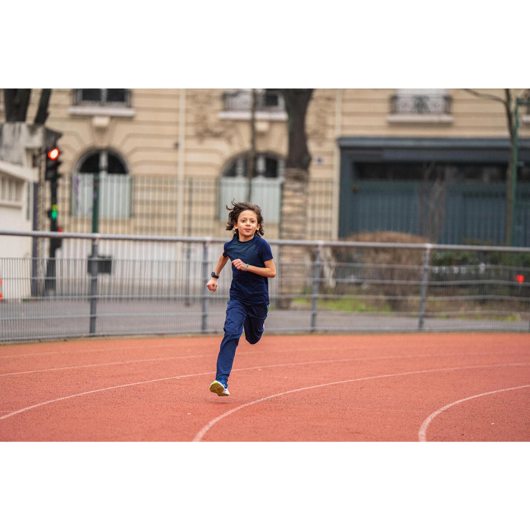 ساعت ورزشی دکتلون Decathlon Stopwatch W200 S – Blue — تصویر ۷