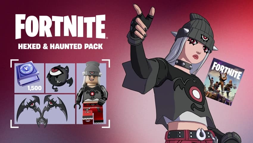 باندل فورتنایت Hexed & Haunted Pack
