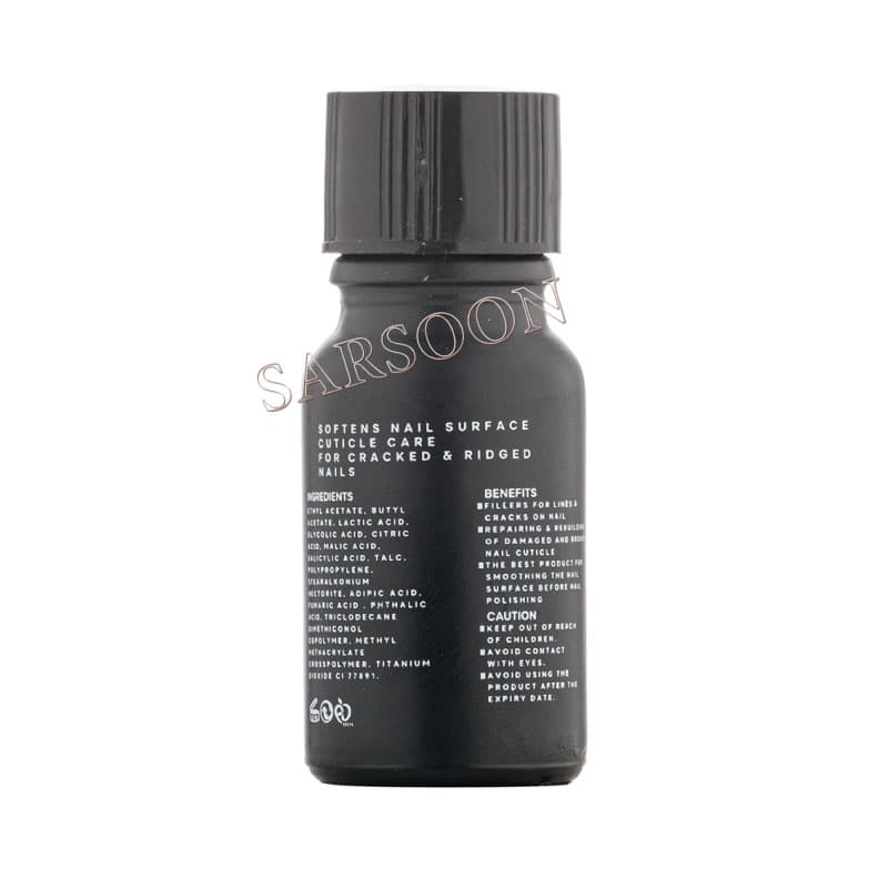پر کننده خطوط و شیارهای روی ناخن هراند Hr Herand Professinoal Cuticle Ridged Filler 10 ml — تصویر ۳
