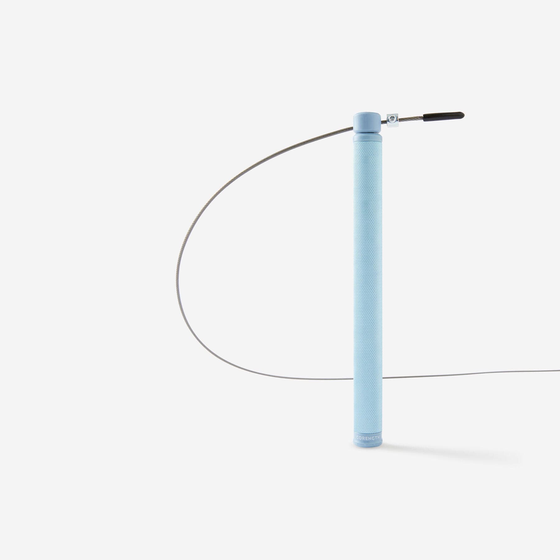 طناب ورزشی دمیوس – دکتلون Domyos Cross training speed skipping rope – Speed rope blue — تصویر ۳