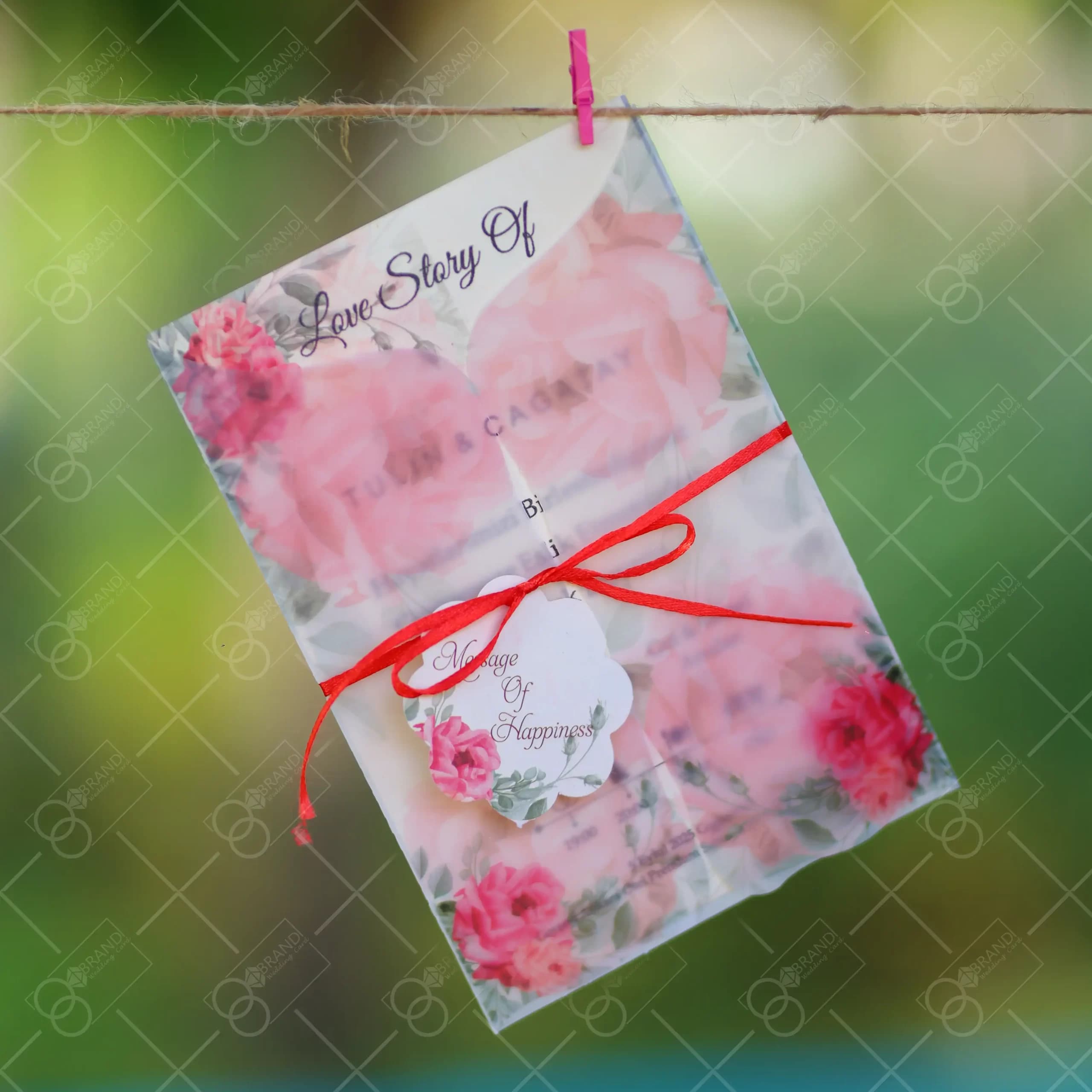کارت عروسی کالکی مدل Pardis