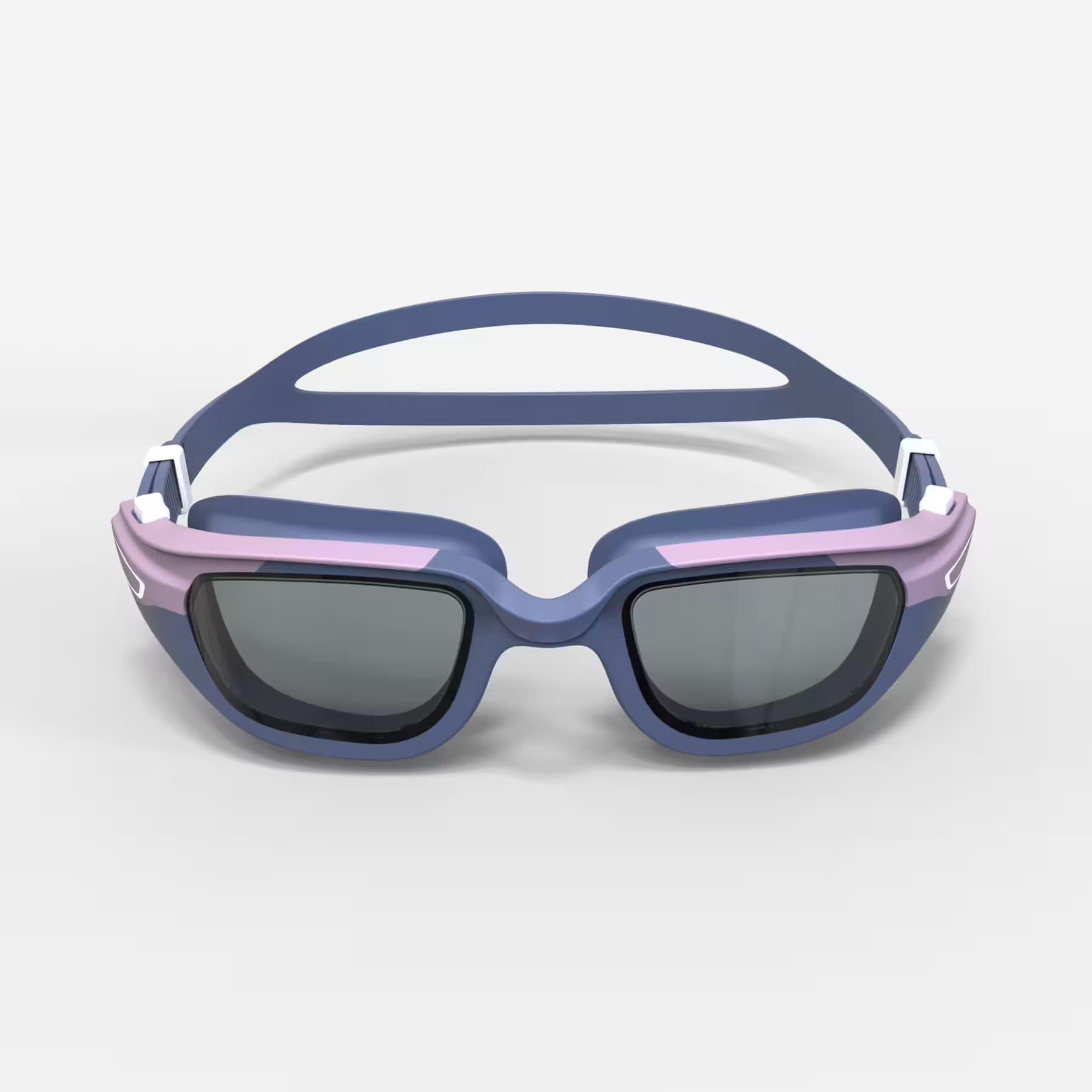 عینک شنا نابایجی – دکتلون Nabaiji Swimming Goggles – Small Size – Blue/Purple – Clear Lenses – Spirit — تصویر ۴