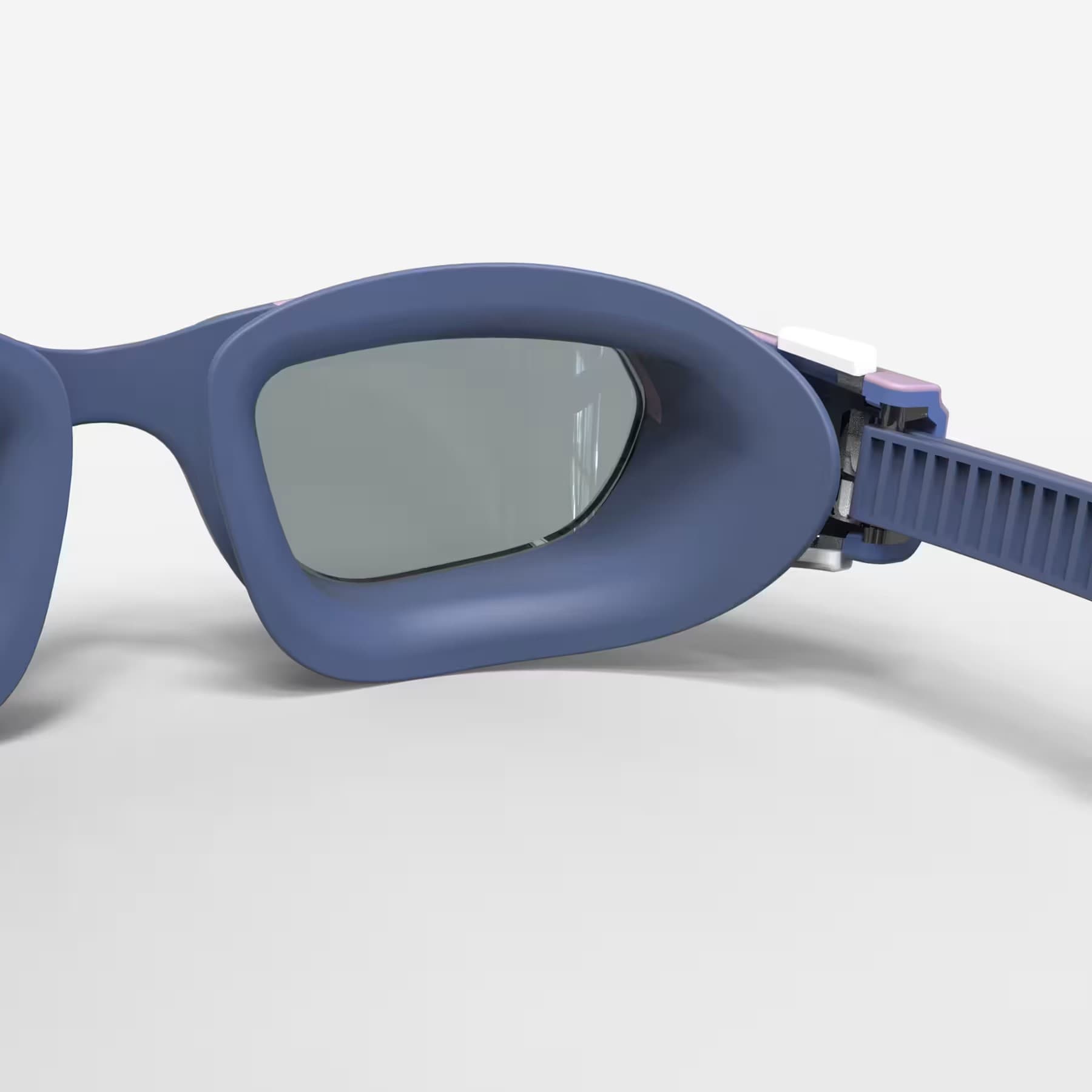 عینک شنا نابایجی – دکتلون Nabaiji Swimming Goggles – Small Size – Blue/Purple – Clear Lenses – Spirit — تصویر ۶