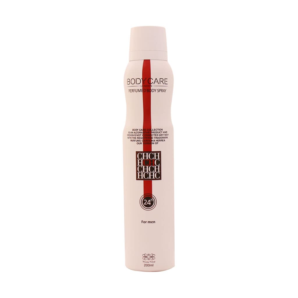 اسپری بدن مردانه سی اچ بادی کر 200 میلی لیتر Body Care CH Body Spray For Men 200 ml