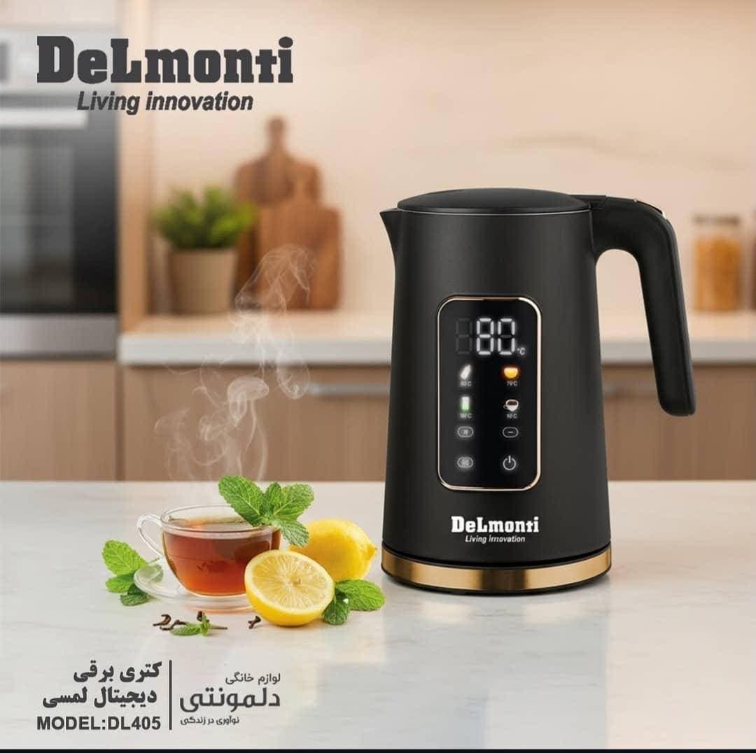 کتری برقی دوجداره دیجیتال لمسی دلمونتی ۴۰۵