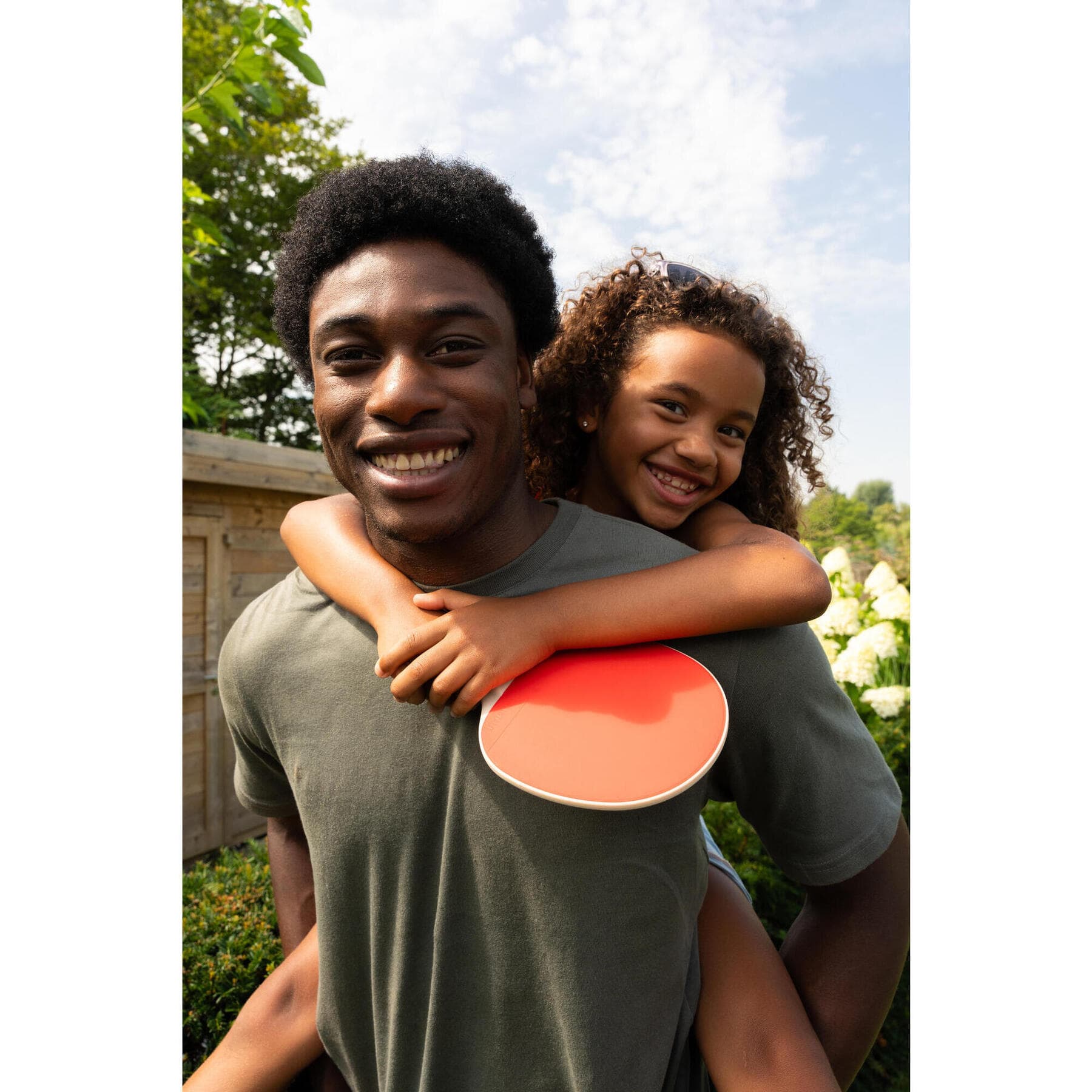 راکت پینگ پنگ دکتلون Pongori Set of 2 heavy-duty rackets + 3 ping pong balls – set ppr 100 — تصویر ۲