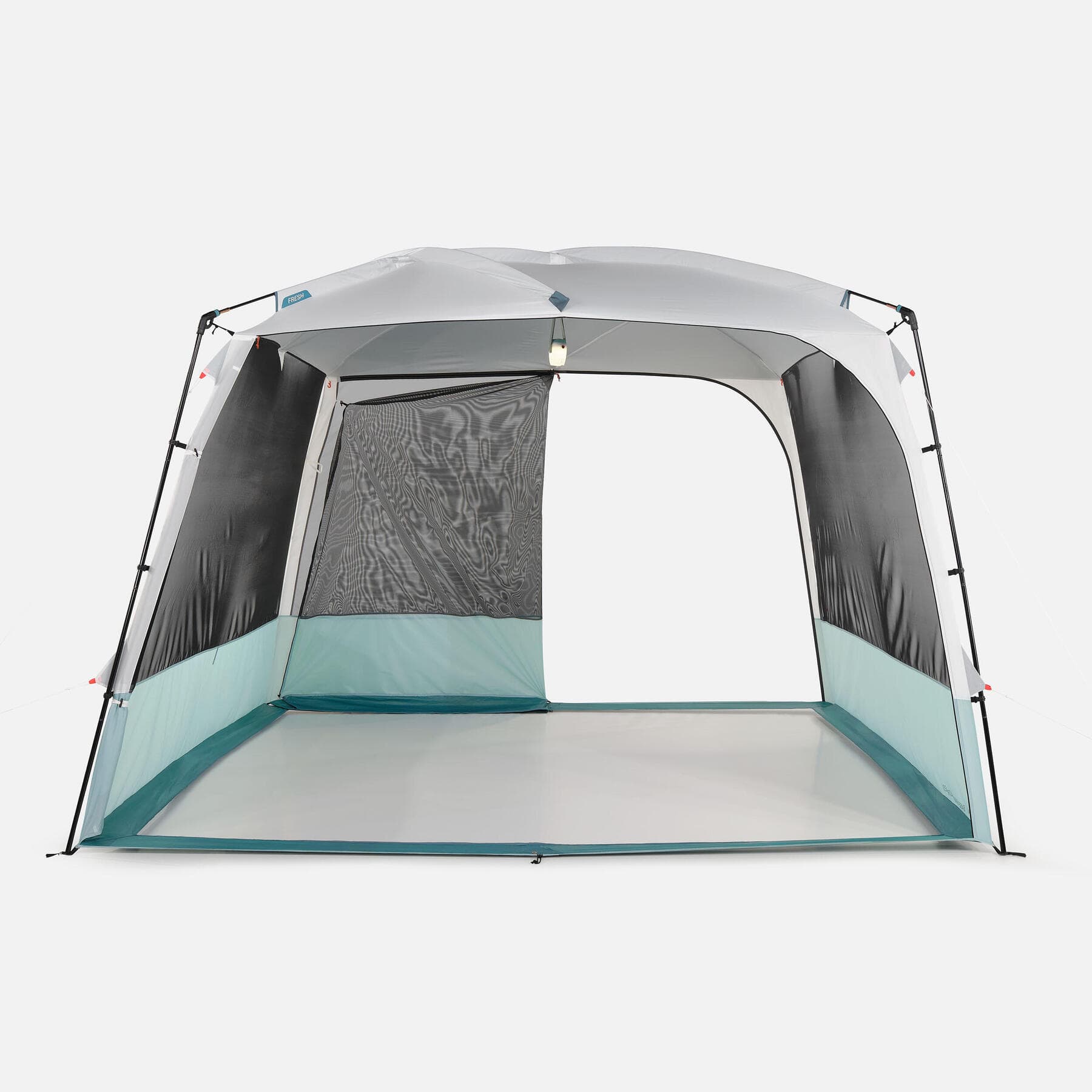 چادر و سایبان کچوا – کنوپی 10 نفره آرپناز Quechua Camping Living Room with poles – 10 Person Canopy – Arpenaz Base Ultrafresh — تصویر ۷