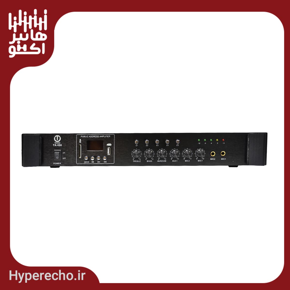 آمپلی‌فایر تکنوآوا مدل TECHNOAVA TA-450 - هایپر اکو