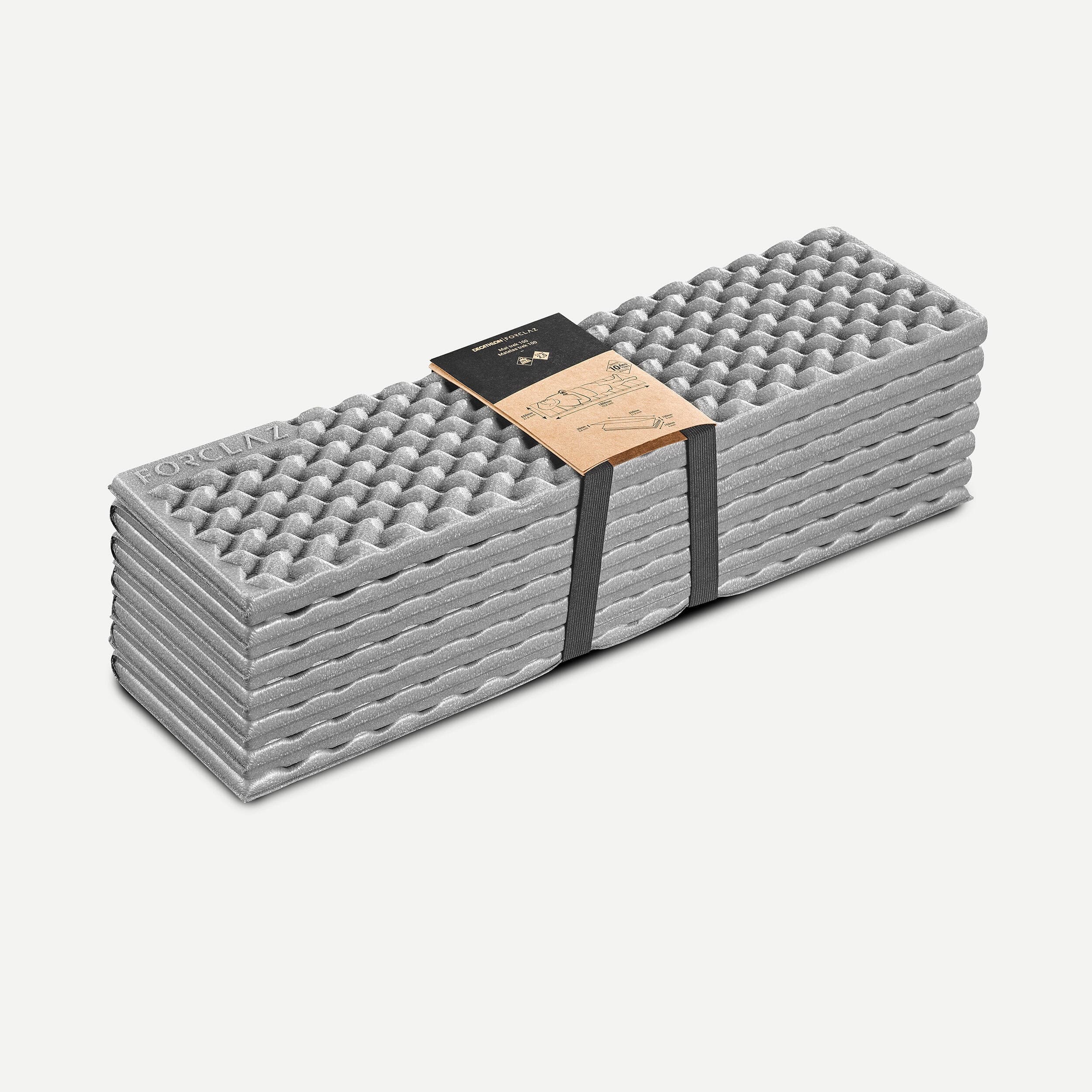 زیرانداز تاشو فورکلاز Forclaz Foldable Outdoor Trekking Mat – 180 X 55 cm – 1 Person – Gray – MT500 — تصویر ۶