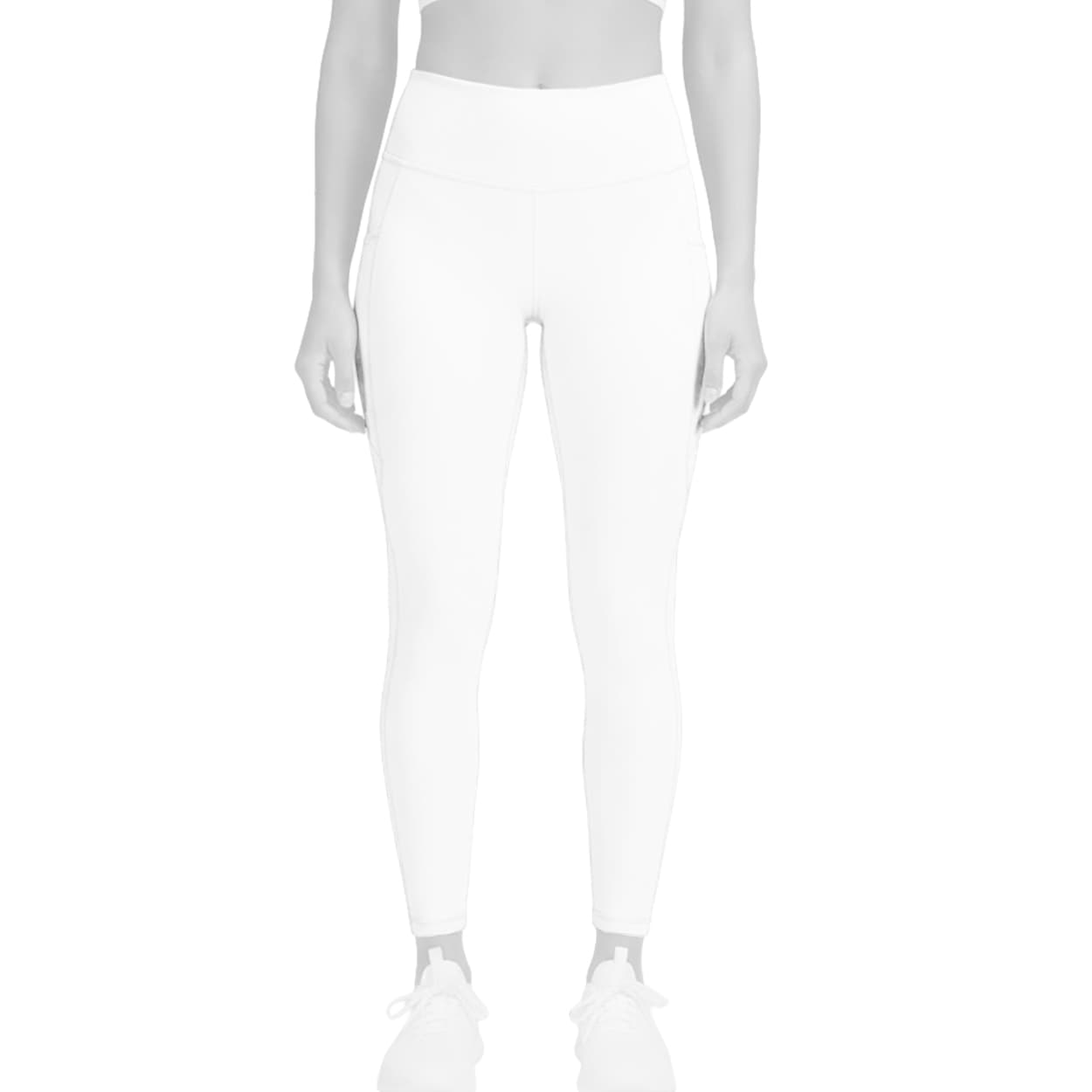 لگ ورزشی زنانه مدل لولولمون Lululemon برش دار ساده کد 402475