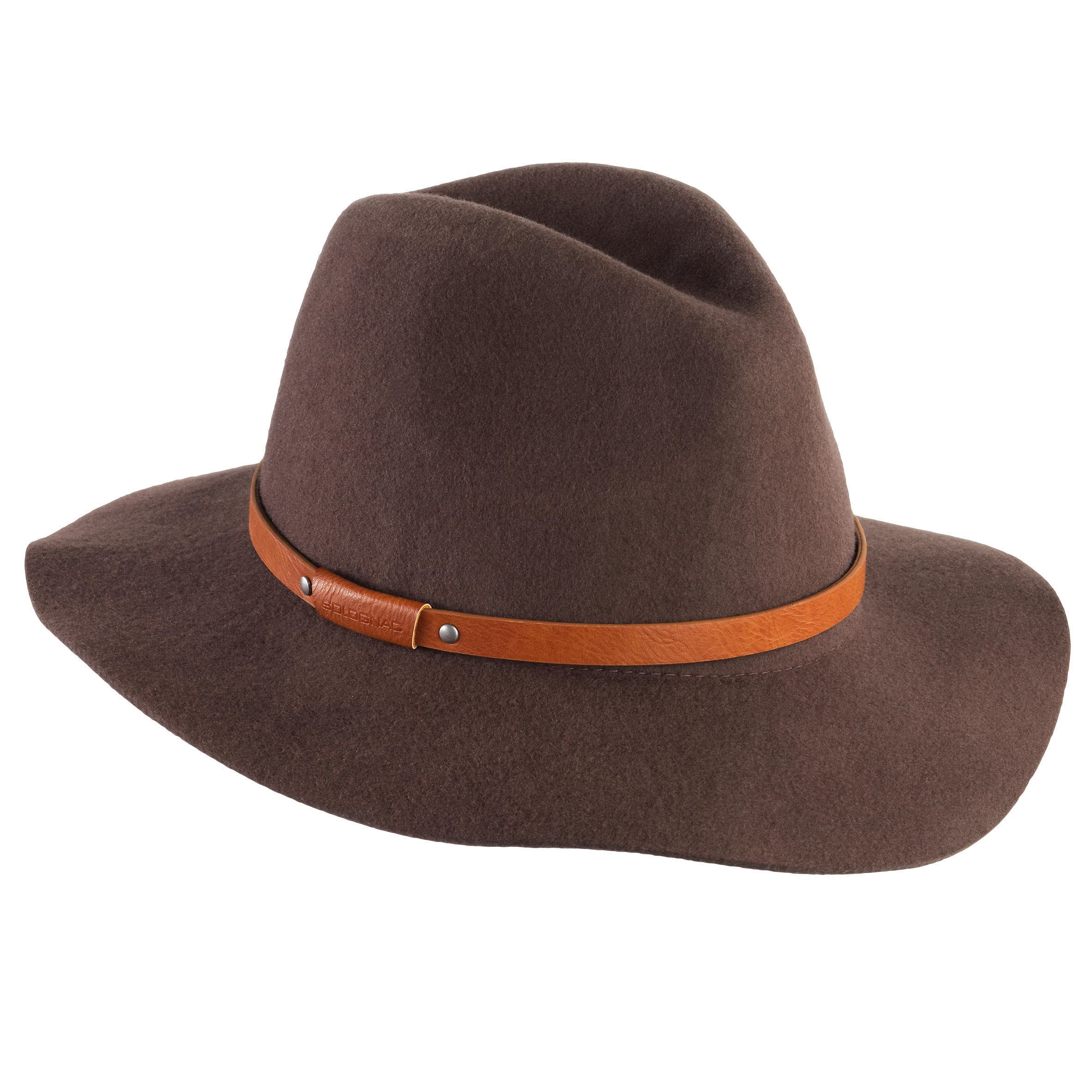 کلاه فدورا زنانه سولوگناک Solognac Women’s Fedora – Hunting and Nature Watching – Brown – 500