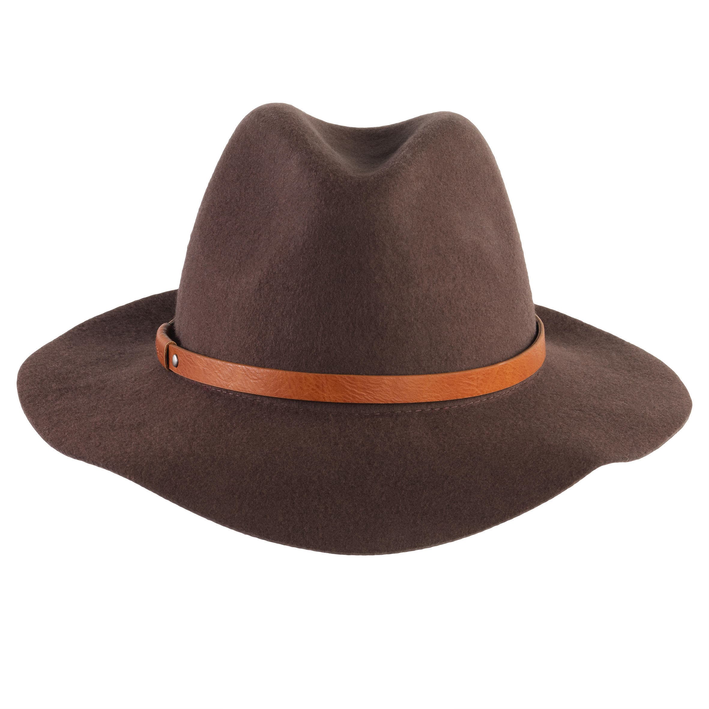 کلاه فدورا زنانه سولوگناک Solognac Women’s Fedora – Hunting and Nature Watching – Brown – 500 — تصویر ۴