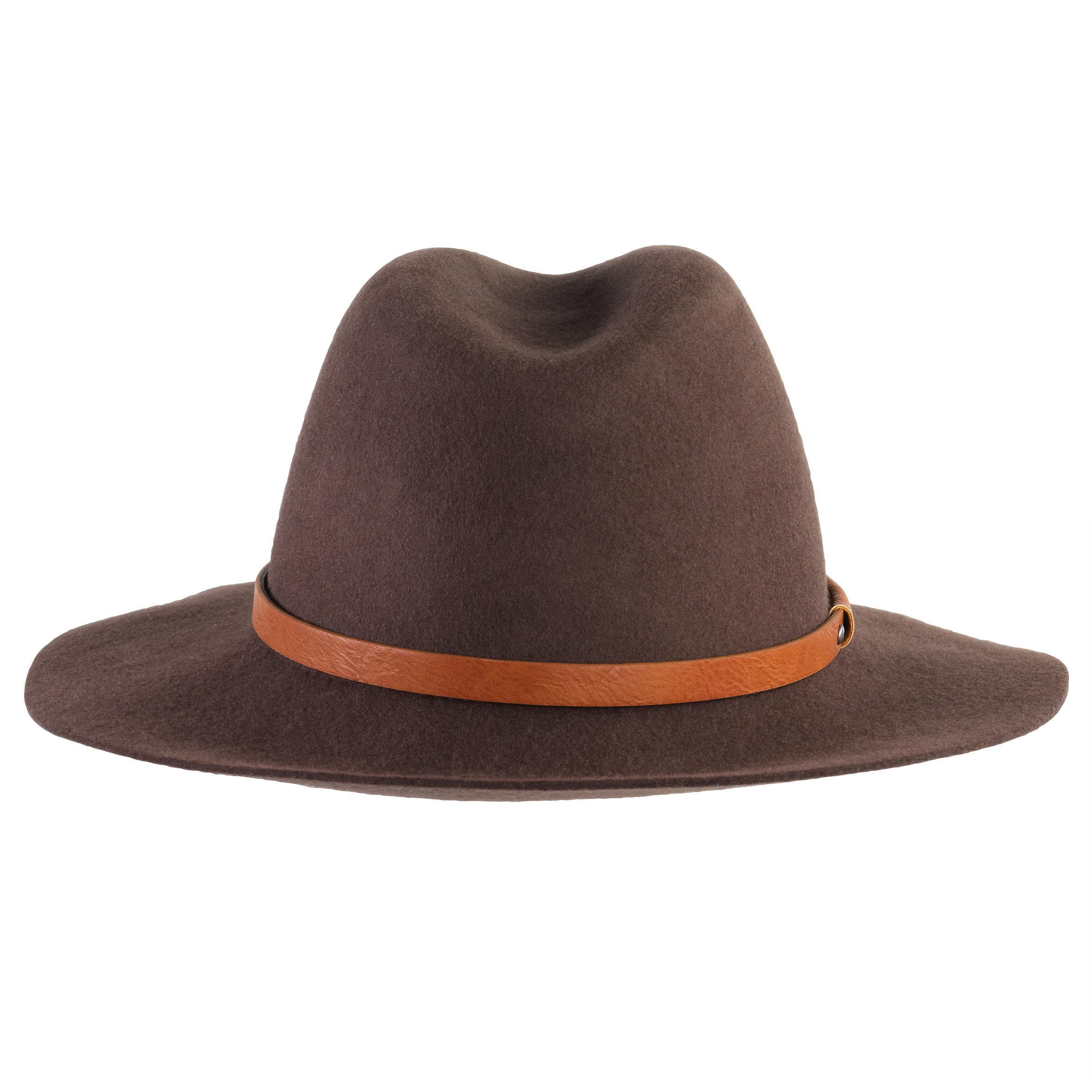 کلاه فدورا زنانه سولوگناک Solognac Women’s Fedora – Hunting and Nature Watching – Brown – 500 — تصویر ۵