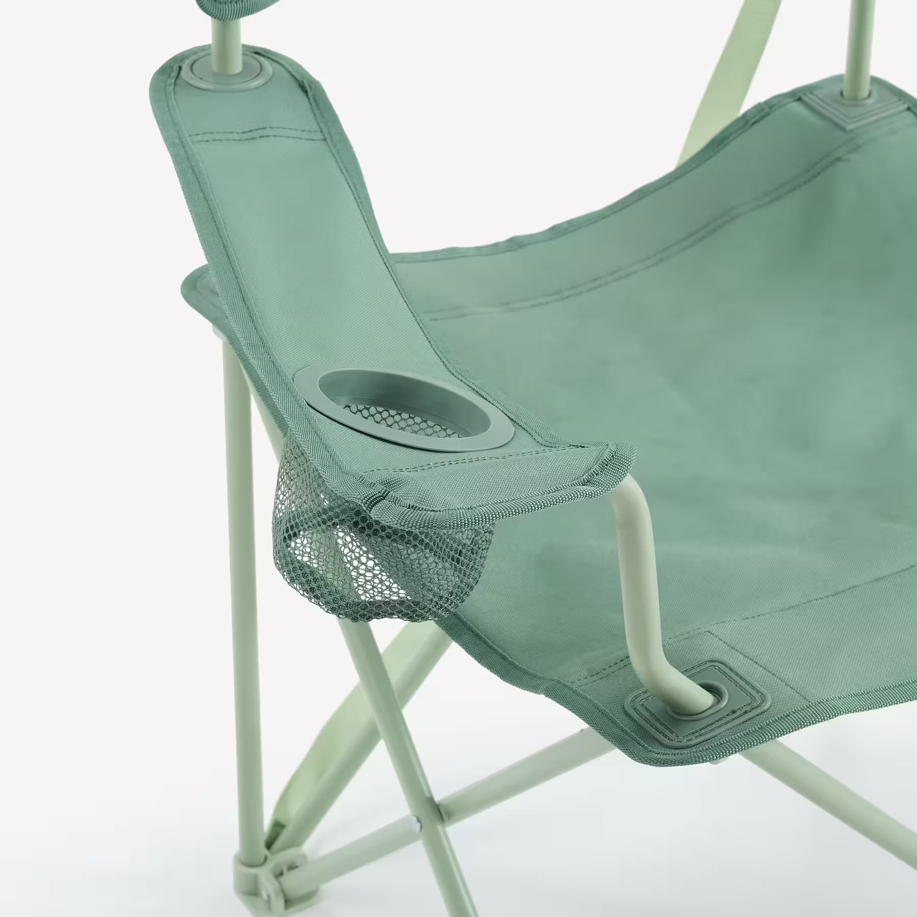 صندلی کچوا – تاشو کمپینگ Quechua Folding Camping Chair – Green – 110 KG — تصویر ۵