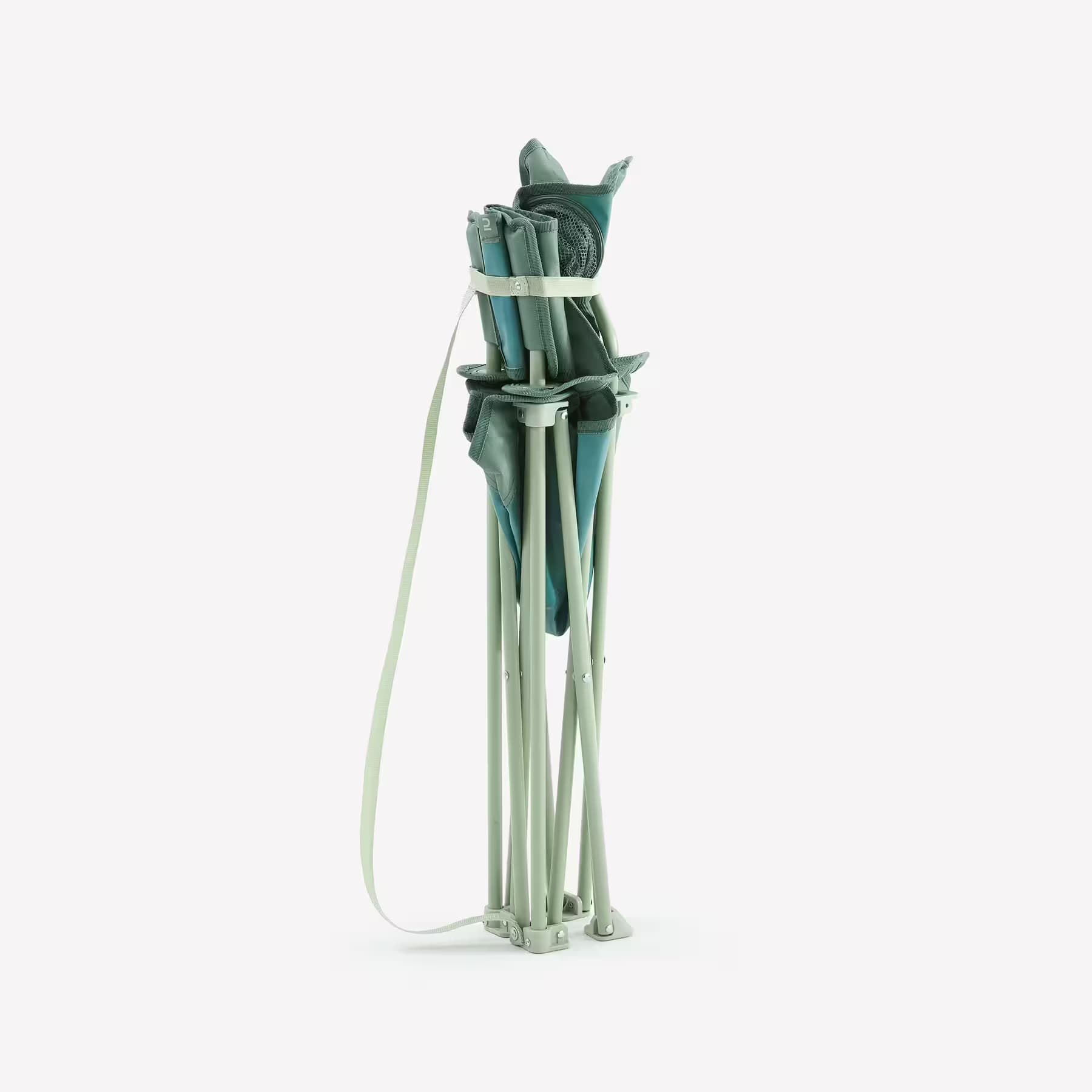 صندلی کچوا – تاشو کمپینگ Quechua Folding Camping Chair – Green – 110 KG — تصویر ۲