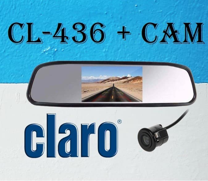 مانیتور آینه ای با دوربین دنده عقب کلارو CL_436
