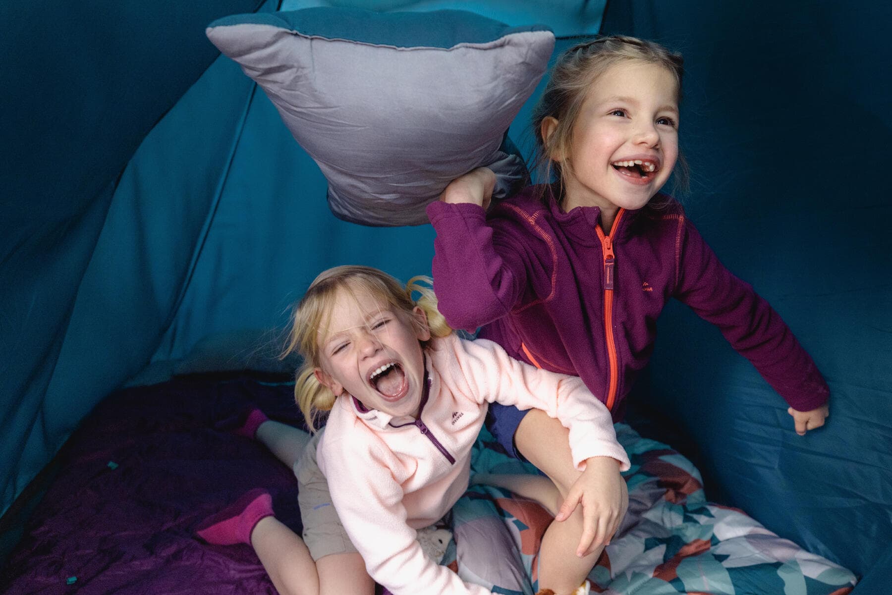 تشک بادی – مت بادی کچوا 2 نفره Quechua Inflatable Camping Bed – 2 Persons – 140 cm – Air Comfort — تصویر ۲