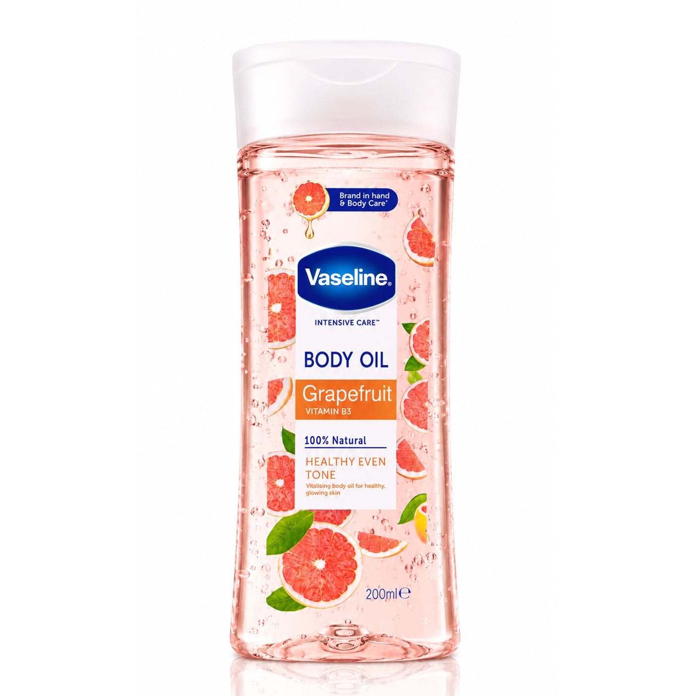 روغن بدن وازلین Vaseline Grapefruit عصاره گریپ‌ فروت با ویتامین B3 حجم 200 میل
