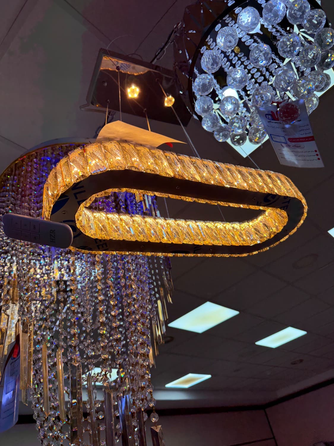 لوستر بیضی smd — تصویر ۴