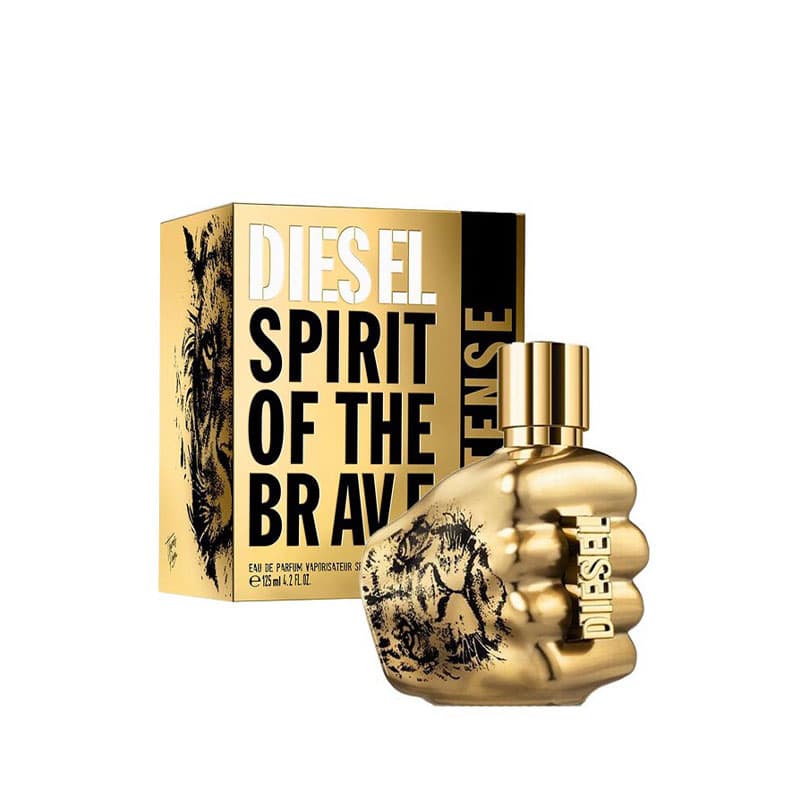 ادوتویلت مردانه دیزل اسپیریت آف د بریو اینتنس 200میل طلاییDiesel Spirit Of The Brave Intense