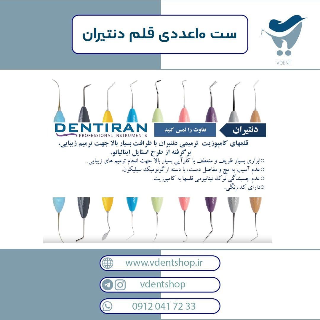 ست 10 عددی قلم دنتیران
