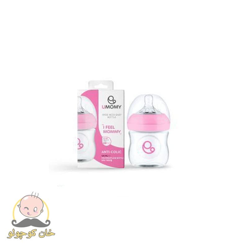 شیشه شیر ضدنفخ 125 میل یومامیUMOMY — تصویر ۳