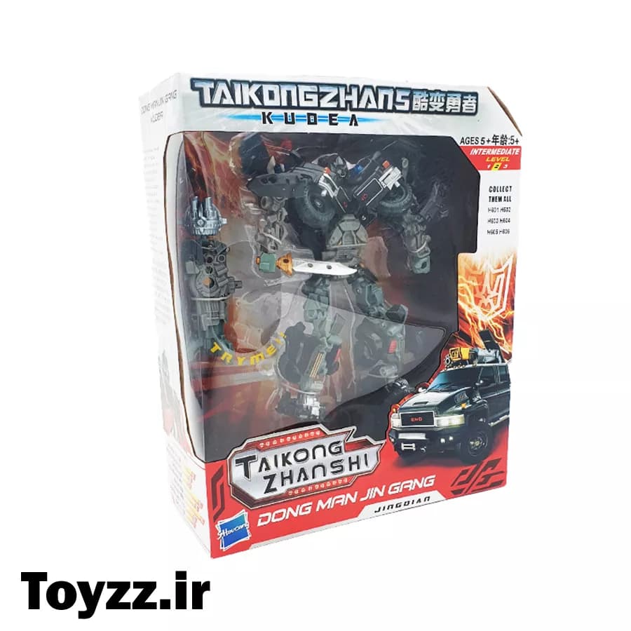 ماشین تبدیل شونده ترانسفورمرز مدل ایرون هاید IRONHIDE کد H-603 — تصویر ۴