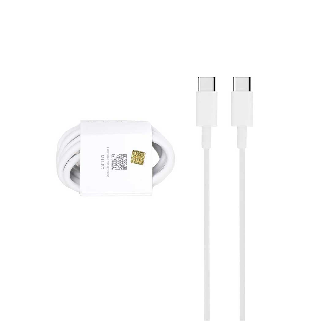 کابل شارژ شیائومی Type-C مدل M11-PD – سفید