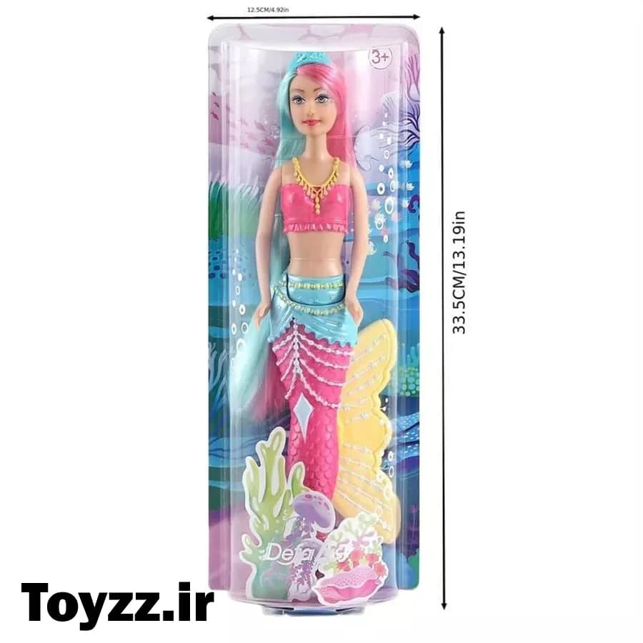 باربی پری دریایی برند دفا لوسی کد 8483 — تصویر ۳