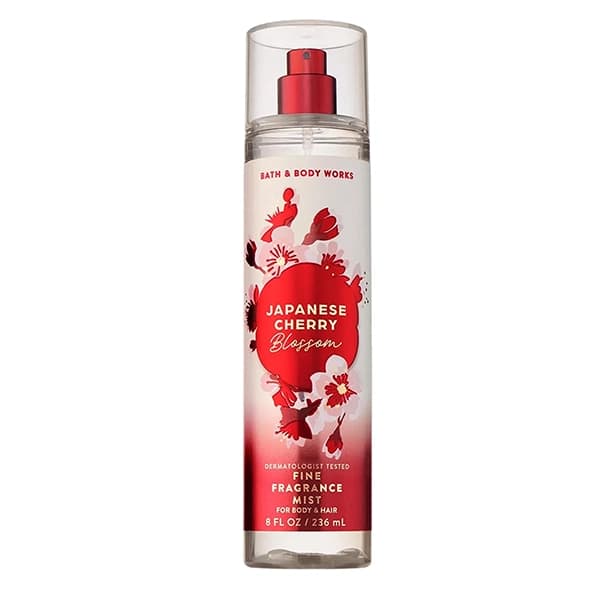 بادی اسپلش بث اند بادی ورکس مدل Japanese Cherry Blossom حجم 236 میلی لیتر — تصویر ۳