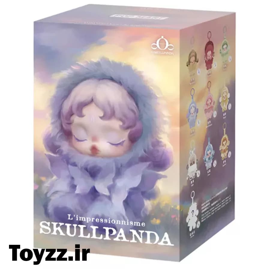 عروسک شانسی اسکول پاندا اصلی Skull Panda
