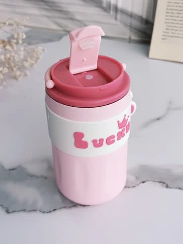 تراول ماگ دسته دار پاستیلی لاکی (lucky) — تصویر ۶