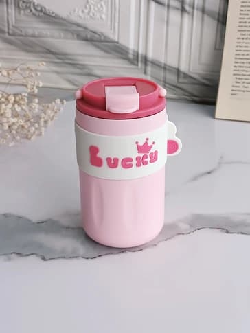 تراول ماگ دسته دار پاستیلی لاکی (lucky) — تصویر ۲