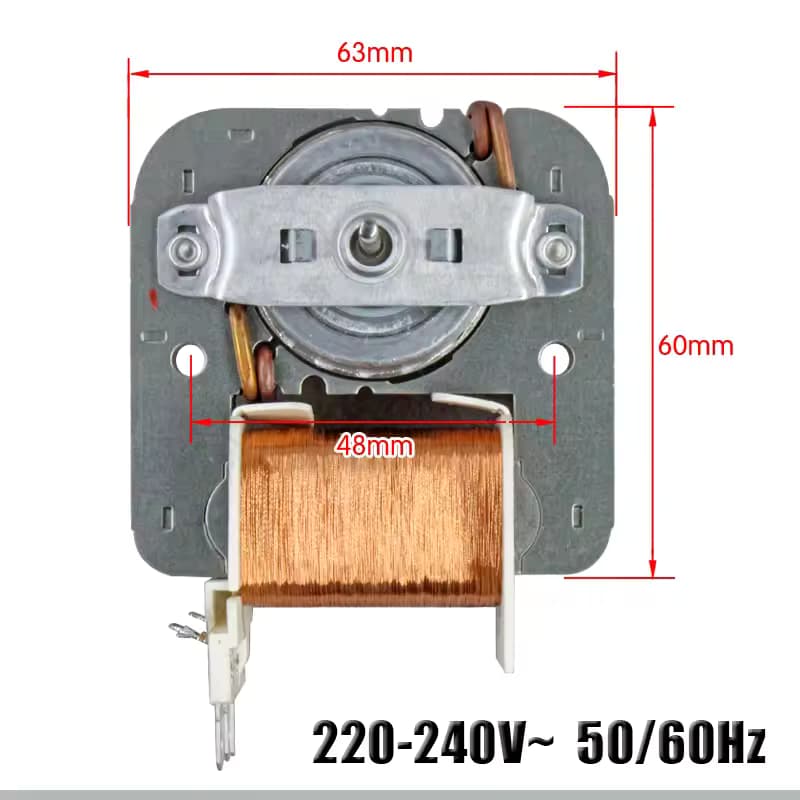 موتور فن ماکروویو و سولاردم گالانز مدل GAL6309E(30)-ZD — تصویر ۳